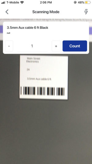 scan abrcodes with your device camera
