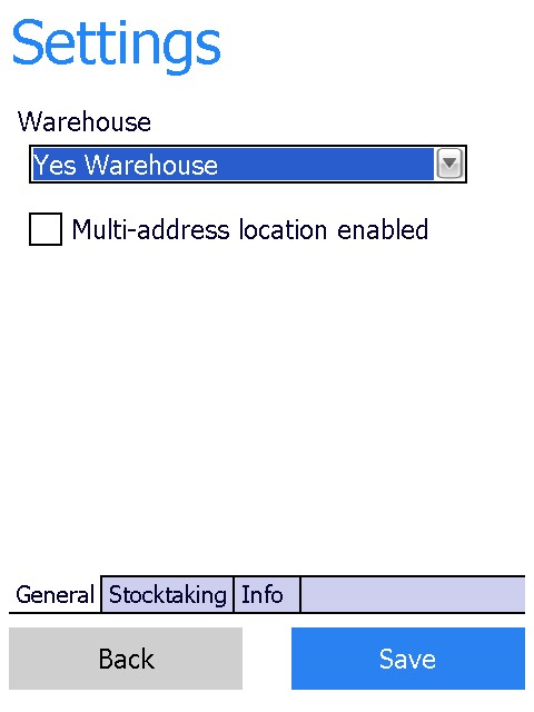 ERPLY Mobile Warehouse App