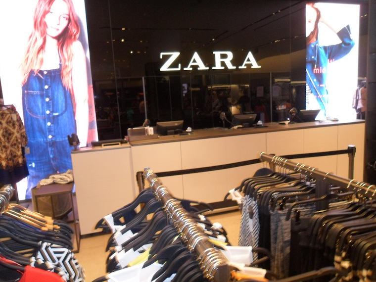 Zara retail store